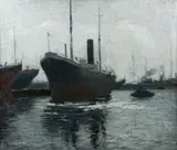 Aaron Harry Gorson, Ships at Dock