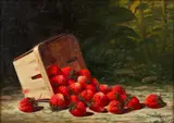 Albert Francis King, (American/Western PA, 1854-1945), Still Life with Strawberries, undated (c.1900)