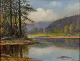 Albert Francis King, Lake Landscape