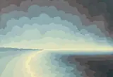 Roy Ahlgren, Solitude, 1987, serigraph