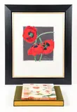 Gary Bukovnik, 3 Red Flowers