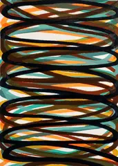 Dan Christensen, L.Z. - Larry Zox, 1978, serigraph on Arches paper