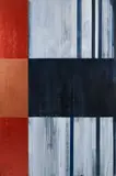 Michael Morrill, Step, 1992 (from The Sacred and Profane Series), oil and acrylic on canvas on wood in two section