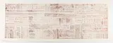 George Morrison, Untitled (Sepia), 1987, lithograph on heavy wove paper