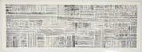 George Morrison, Untitled (Black), 1987, lithograph on heavy wove paper