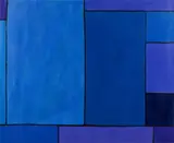 Ludwig Sander, Untitled [Blue and Purple]
