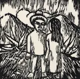 Rufino Tamayo, Man and Woman, or Natives with Maguey