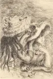Pierre-Auguste Renoir, Le Chapeau Epingle, 1894, drypoint etching on laid paper
