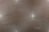 Richard Anuszkiewicz, Untitled, 1972, serigraph printed on dark brown paper