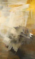 Untitled Abstraction, circa 1960's by Rochelle Blumenfeld, oil and mixed media on canvas, offered Oct 2022