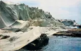 Christo, (Bulgarian, 1935-2020), Wrapped Coast, Little Bay Australia, Photograph, 1969, photomechanical lithography
