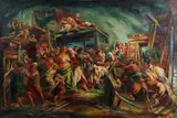 Frank Dininno, Hurricane, 1939, oil on canvas