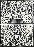 Keith Haring, Poster for Nuclear Disarmament, 1982, offset, lithograph on paper
