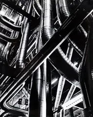Aart Klein, Electricity Factory Velsen, 1968, gelatin silver print