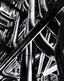 Aart Klein, Electricity Factory Velsen, 1968, gelatin silver print