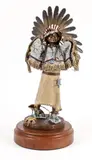 Dave McGary, In Her Father’s Footsteps, 1997-98, polychromed