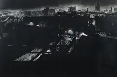 Craig McPherson, Girders, 1986, mezzotint printed in black, ink