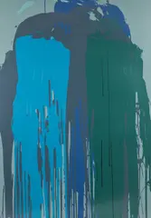 Larry Poons, Untitled Abstract, 1978, screenprint