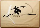 Untitled June 18 by Philip Renteria, 1977, acrylic and ink mixture on nylon coated drafting paper, offered Oct 2022