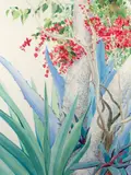 Michael Strueber, Tropical Forest Detail, watercolor