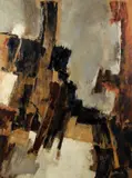 Helen Ubinger, Winterset, 1960's, oil on canvas
