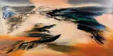 Chihung Yang, Flying, 2017, serigraph printed in colors