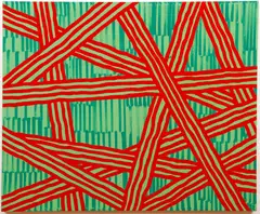 N#14 by Karsten Wittke, 1989, acrylic on canvas, offered Oct 2022