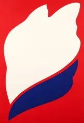 Peace (from Peace Portfolio) by Jack Youngerman, 1972, serigraph printed in colors, offered Oct 2022