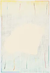 Stanley Boxer, Untitled Abstract, 1990, lithograph printed in colors, pencil
