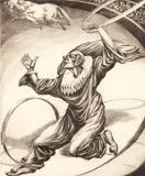 Isaac Friedlander, The Jester, 1935, etching