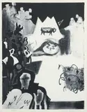 Jacob Kainen, The Golden Calf, 1968, lithograph