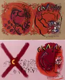 Untitled by Marc Chagall, Lithograph, lithograph book cover, proof, offered Aug 2022