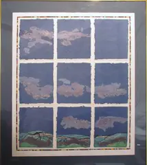 Handmade Paper by Marie Combs, Collage, offered Aug 2022