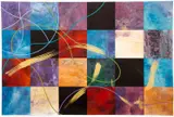 Scott Sandell, Offshore and Dangerous, 1995, Monoprint, Mixed Media, pencil