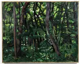 Stephen Hankin, The Woods in Frick Park, 2005, oil on canvas
