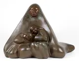 Allan Houser, I Used to Dance Like That, 1993, cast