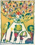 Pierre Alechinsky, Untitled Abstract, c.1970s, color