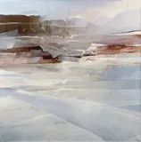 Rochelle Blumenfeld, Thaw, 1983, acrylic on canvas