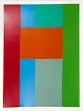 Dan Christensen, Chord Progression II, 1978, serigraph printed in colors