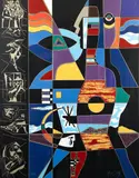 Neal Doty, Man of Colors, undated, color, serigraph