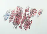 Robert Goodnough, Autumn Leaves Always, 1993, lithograph printed in colors