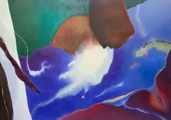 David Izu, Untitled 80.G, 1980, oil on canvas