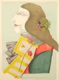 Richard Lindner, Der Rosenkavalier, 1977, lithograph