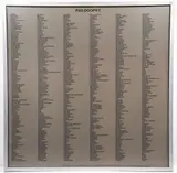Thomas Locher, Philosophy, 1985, Silkscreen on aluminum mounted on wood in artist's