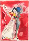 Marino Marini, La Traviata, 1977, lithograph