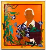 Warren K. Pleasants, Portrait of Susannah Hall Pleasants, 1974, gouache on paperboard