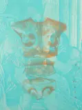 David Salle, Canfield Hatfield I, 1989, color, aquatint with photo-etching on Somerset wove paper