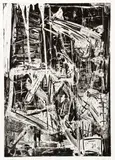 Emilio Vedova, Fusilamientos, 1976, etching and aquatint