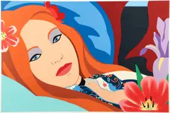 Lulu by Tom Wesselmann, 1982, lithograph, offered Jun 2022