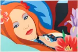 Tom Wesselmann, Lulu, 1982, lithograph